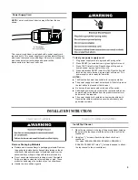 Preview for 5 page of Haier ESA408J Use And Care Manual