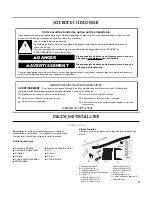 Preview for 31 page of Haier ESA412J-115V Use & Care Manual