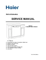 Haier ESD 400 Series Service Manual предпросмотр