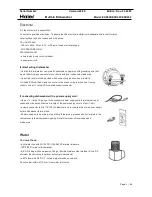 Preview for 9 page of Haier ESD 400 Series Service Manual