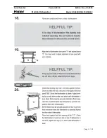 Preview for 21 page of Haier ESD 400 Series Service Manual