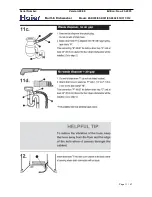 Предварительный просмотр 14 страницы Haier ESD310 Service Manual