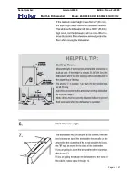 Предварительный просмотр 17 страницы Haier ESD310 Service Manual