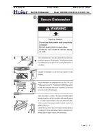 Предварительный просмотр 25 страницы Haier ESD310 Service Manual