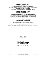 Preview for 72 page of Haier ESL-T21 User Manual