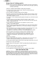 Preview for 2 page of Haier FBP020W - 01-05 User Manual