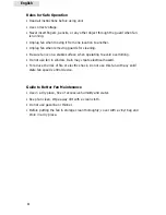 Preview for 4 page of Haier FBP020W - 01-05 User Manual
