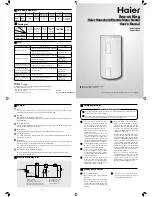 Haier FCD User Manual preview