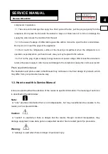 Preview for 4 page of Haier FMM300HEWWX1 Service Manual