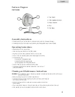 Preview for 3 page of Haier FPA0060DDG - 10-04 User Manual