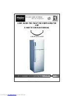 Preview for 1 page of Haier FROST FREE REFRIGERATOR User Manual