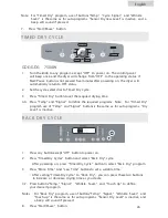 Предварительный просмотр 27 страницы Haier GDE750AW User Manual And Installation Instructions