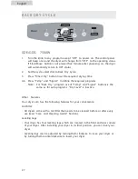 Предварительный просмотр 28 страницы Haier GDE750AW User Manual And Installation Instructions