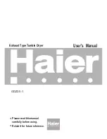 Haier GDZ3.5-1 User Manual preview