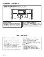 Предварительный просмотр 9 страницы Haier GE APPLIANCES USYL24UCDDA Installation Instructions Manual