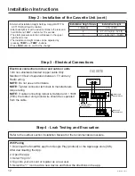 Предварительный просмотр 12 страницы Haier GE APPLIANCES USYL24UCDDA Installation Instructions Manual