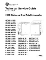 Предварительный просмотр 1 страницы Haier GE CDT800P2N0S1 Technical Service Manual