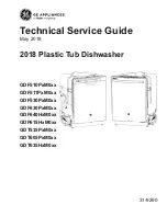 Предварительный просмотр 1 страницы Haier GE GDF510P M0 Series Technical Service Manual