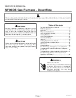 Preview for 2 page of Haier GE NF96DS Service Manual