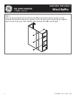 Preview for 2 page of Haier GE UAWB46A Installation Instructions