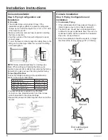 Preview for 8 page of Haier GE USYF09UCDWA Installation Instructions Manual