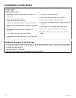 Preview for 12 page of Haier GE USYF09UCDWA Installation Instructions Manual