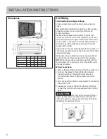 Предварительный просмотр 8 страницы Haier GE UUC112WC Series Installation Instructions Manual