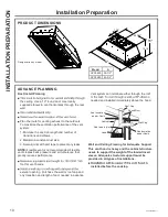 Preview for 2 page of Haier GE UVC9420 Installation Instructions Manual