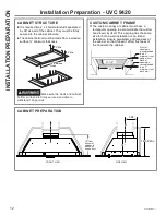 Preview for 4 page of Haier GE UVC9420 Installation Instructions Manual