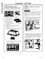 Preview for 8 page of Haier GE UVC9420 Installation Instructions Manual