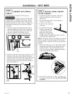 Preview for 11 page of Haier GE UVC9420 Installation Instructions Manual