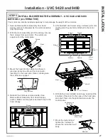 Preview for 13 page of Haier GE UVC9420 Installation Instructions Manual