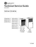 Haier GE Vertical Zoneline AZ90E09D C Technical Service Manual preview