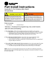 Preview for 1 page of Haier GE WH22X29556 Part Install Instructions
