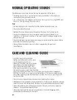 Preview for 22 page of Haier Genesis CGDE700AW User Manual