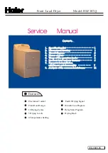 Haier Ginesis HLF103Q Service Manual preview