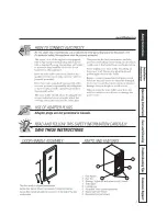 Предварительный просмотр 3 страницы Haier GWB03FAWSSC Owner'S Manual And Installation