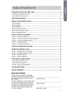 Preview for 3 page of Haier GWT480BW User Manual