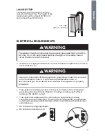 Preview for 9 page of Haier GWT480BW User Manual