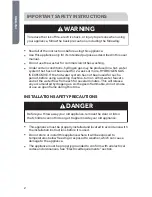 Preview for 4 page of Haier GWT560BW User Manual
