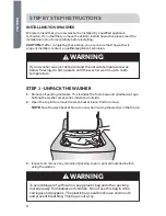 Preview for 10 page of Haier GWT560BW User Manual