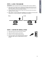 Preview for 13 page of Haier GWT560BW User Manual