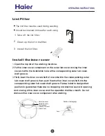 Preview for 14 page of Haier GWT800AW Service Manual