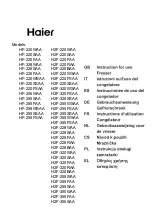 Haier H2F-220BAA Instructions For Use Manual preview