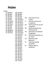 Haier H2F-245WSA Instructions For Use Manual preview