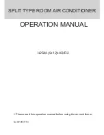 Preview for 1 page of Haier H2SM-14H03 Operation Manual