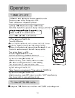 Preview for 14 page of Haier H2SM-14HB03/R2 Operation Manual