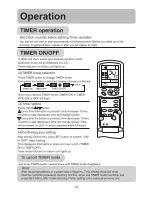 Preview for 13 page of Haier H2SM-18CB03/R1 Operation Manual