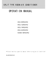 Preview for 1 page of Haier H2SM-18R04 Operation Manual