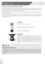 Preview for 2 page of Haier H3F285 EH1 Series User Manual